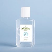 Travel 2 oz Hand Sanitizer Gel Bottle