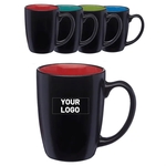 Dual Tone Coffee Mug, 12 oz.