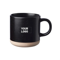 11 oz speckled clay coffee mug plus 1 color silkscreen imprint... from ASI...