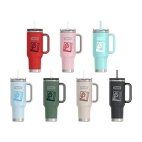 40 oz. double wall vacuum insulated stainless steel travel tumbler with......