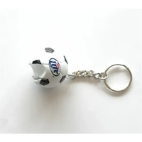 This soccer ball keychain doubles as a bottle opener, blending style... from...