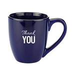 Thank You 15 oz Bistro Mug - No Minimum