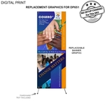 Replacement Graphics for Economical X-Banner, 23x64