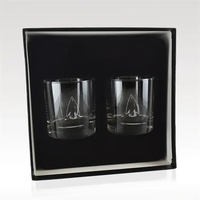 Set of 2 old fashioned glasses.... from ASI 93986 Visions/Awardcraft /...