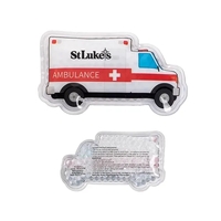 Ambulance shaped PVC pouch filled with gel beads for heating/cooling.... from...