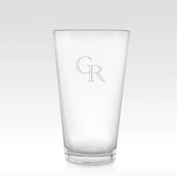 16oz Custom Etched Mixing Glass - Barware