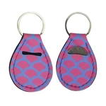 Quarter Coin Holder Keychain