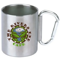 Double wall stainless steel camping mug. 10 oz.... from ASI 36988 Artek USA Inc