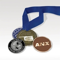 Custom Deep Relief Medallion - Gold, Silver, Copper