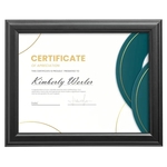 Marylebone Certificate Frame - Black