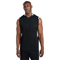 Sport-Tek Club Sleeveless V-Neck