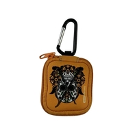 Earbuds Zipper Pouch with Carabiner