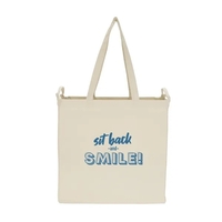 Double-Handle Cotton Tote... from ASI 40480 Koozie Group