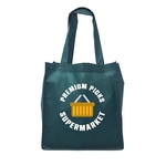 Clipper Non-Woven Grocery Tote Bag (Full Color Imprint)