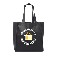 The Clipper Grocery tote bag is made 80 GSM Non-Woven Polypropylene... from...