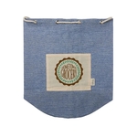 Recycled Cotton Drawstring Backpack (2 Color Imprint)