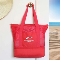RPET Mesh Beach Cooler Tote
