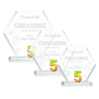 Mark a milestone in your organization with our Starfire Crystal Riviera......