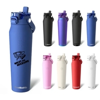 Frost Buddy 32oz double-wall stainless steel water bottle with spill-proof...