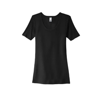 District® Women's V.I.T. Rib Scoop Neck Tee... from ASI 57371 Eyevertising