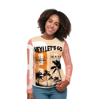 Women's T-Shirt, Long Sleeves - Crew Neck