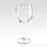 Balloon Wineglass - Custom Etched