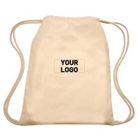 Eco-Friendly Cotton Drawstring Backpack
