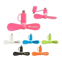 Phone fan with a Lightning and Type-C connector.... from ASI 98360 WOWLine /...