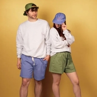 5-PANEL HAT - FLAT BRIM - UNSTRUCTURED - POLY TWILL