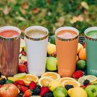 Premium drinkware with a leak-resistant lid and ceramic lining for better......