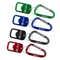 Metal Bottle Opener with carabiner and key holder... from ASI 74585 Nu Promo...