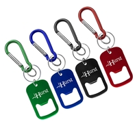 Metal Bottle Opener with carabiner and key holder... from ASI 74585 Nu Promo...