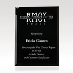 Black Pearl - Glass - Plaque