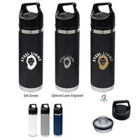 18 oz. stainless steel Davenport bottle with insulation to keep drinks......