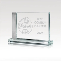 6 3/8" x 4 1/4" x 2" award made of polished... from ASI 93986...