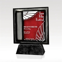 Radiant Ruby Art Glass Award