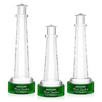 Lighthouse Award on Stanrich Base - Green... from ASI 84592 St Regis Group /...