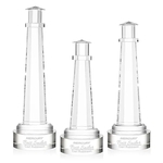 Lighthouse Award on Stanrich Base - Clear