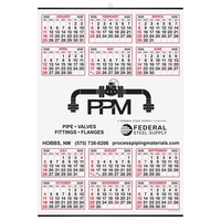 Year at a Glance Calendar (19.5 x 27)