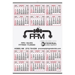 Year at a Glance Calendar (19.5 x 27)