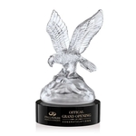 Buntingford Eagle on Black Base