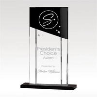 Clear and black crystal pair for a stunningly elegant contrast... from ASI...