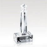 Lighthouse High-Quality Crystal Award