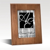 Regor - Walnut & Aluminum Plaque
