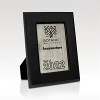 Famed - Ebony & Beachwood Plaque