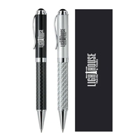 Ballpoint pen and rollerball pen set inside a box.... from ASI 39552 BEL Promo