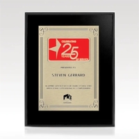 Alamosa - Panel Plaque w/ Gold Plate