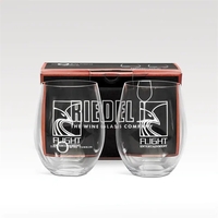 Set of two cabernet/merlot wine glasses.... from ASI 93986 Visions/Awardcraft...