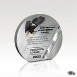 Aluminum & Crystal Award - Bristol