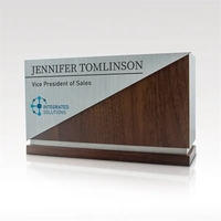 Wexford award made of wood and silver metal.... from ASI 93986...